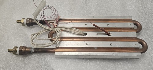 LYTRON  CP10G14 COPPER TUBE ALUMINUM COLD PLATE 6" LONG X 3-1/2" WIDE