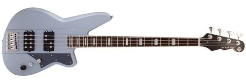 Reverend Thundergun Bass Metallic Silver Freeze - Bild 1 von 5