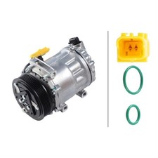 1x Kompressor, Klimaanlage HELLA 8FK 366 200-271 passend für CITROËN PEUGEOT