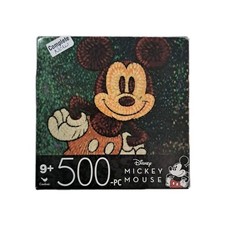 Disney Mickey Mouse 500 Piece Jigsaw Puzzle Cardinal 11x14 D2
