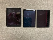 Apple IPads 64  GB, 16GB and 1 Unknown  (For Parts)