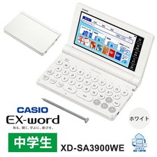 CASIO EX-word Electronic Dictionary XD-SA3900WEJapanese Model Brand New