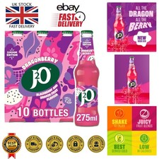 Blackberry & Dragonfruit 275ml Bottles – Pack of 10 for Guilt-Free Enjoyment