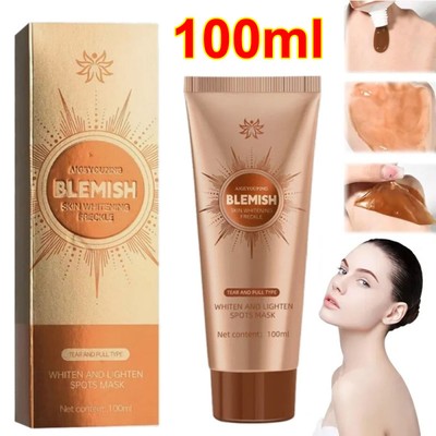 NEW Face Whitening Mask Blemish Spot Removing, Herbal Spots Peel-Off Facial Mask