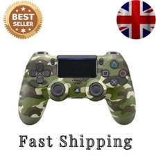 Sony PS4 Official Dual Shock 4 Green Camo V2 Controller Video Game Accessories