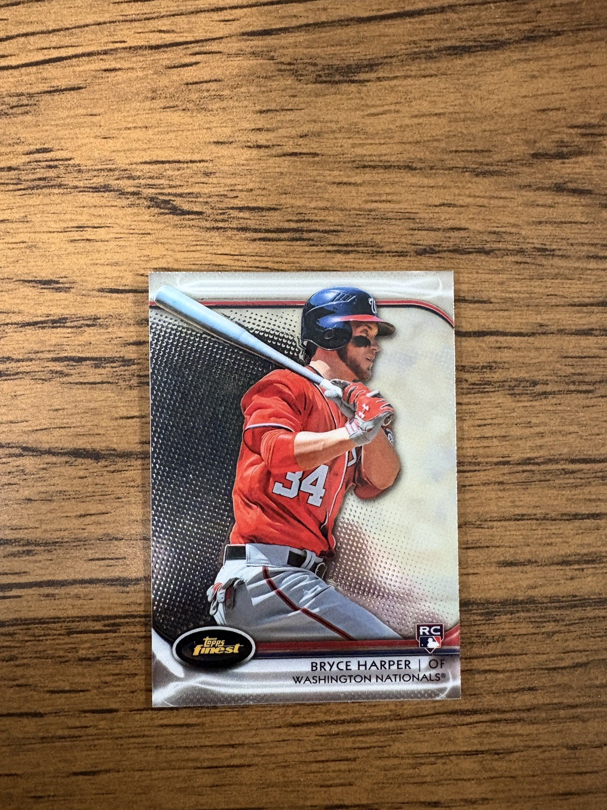 2012 Topps Finest Bryce Harper #73 Rookie RC Nationals / Phillies