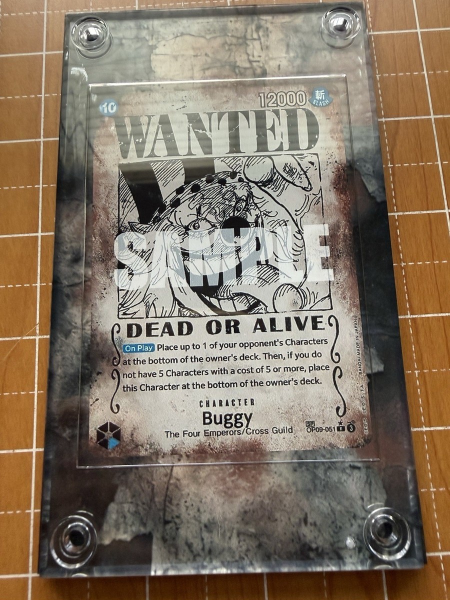 Buggy (Wanted Poster) OP09-051 Emperors in the New World