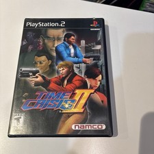 Time Crisis II 2 PS2 PlayStation 2 Original Case Disc Tested Working Namco 2001
