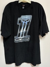 Harley Davidson Black Cotton T-Shirt Men's Size 2XL  Peterson's Key West Florida