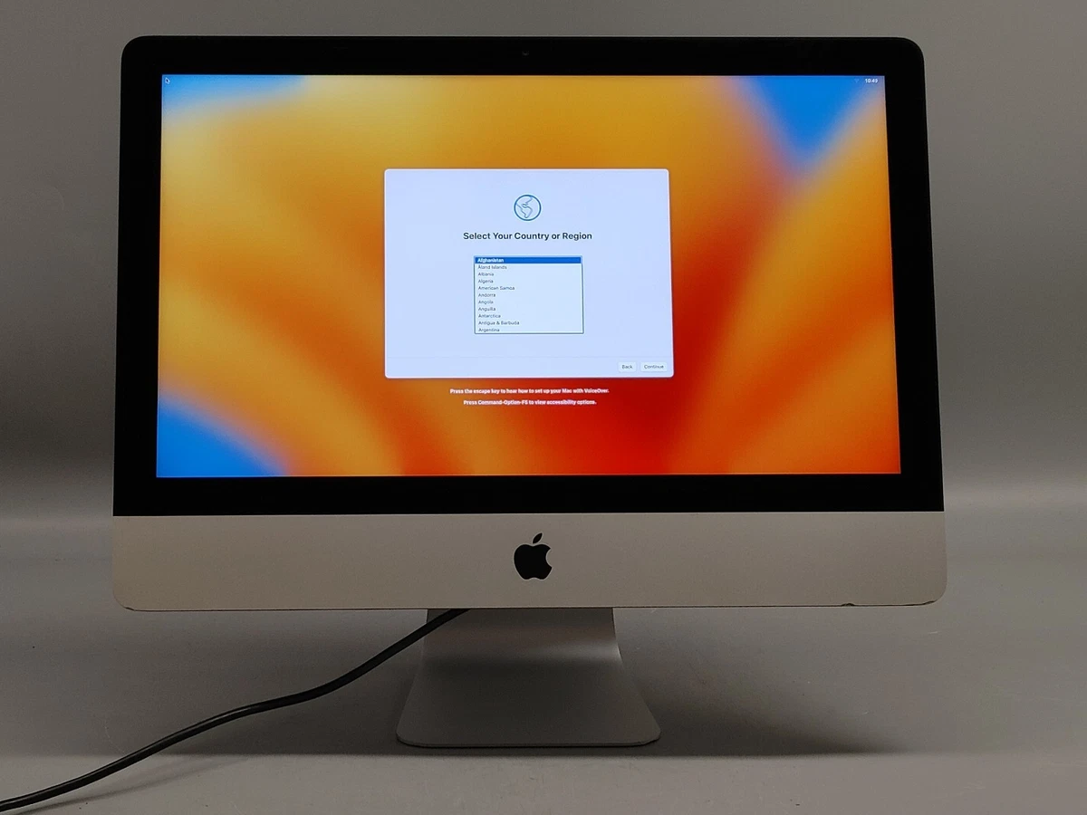 Apple iMac Intel Core i5 7th Gen. 2017 Release Year Apple Desktops