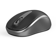 Wireless Mouse, Silent Small Traval Mouse with USB, 2400 DPI, 2.4GHz Quiet Po...