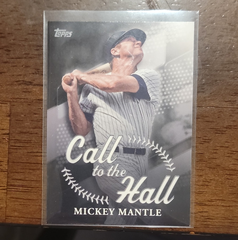Topps 2025 Topps Series 1 Mickey Mantle Call to the Hall #CTH-15 MLB