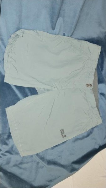 Women Jack Wolfskin Shorts Turquoise Polyamide 36