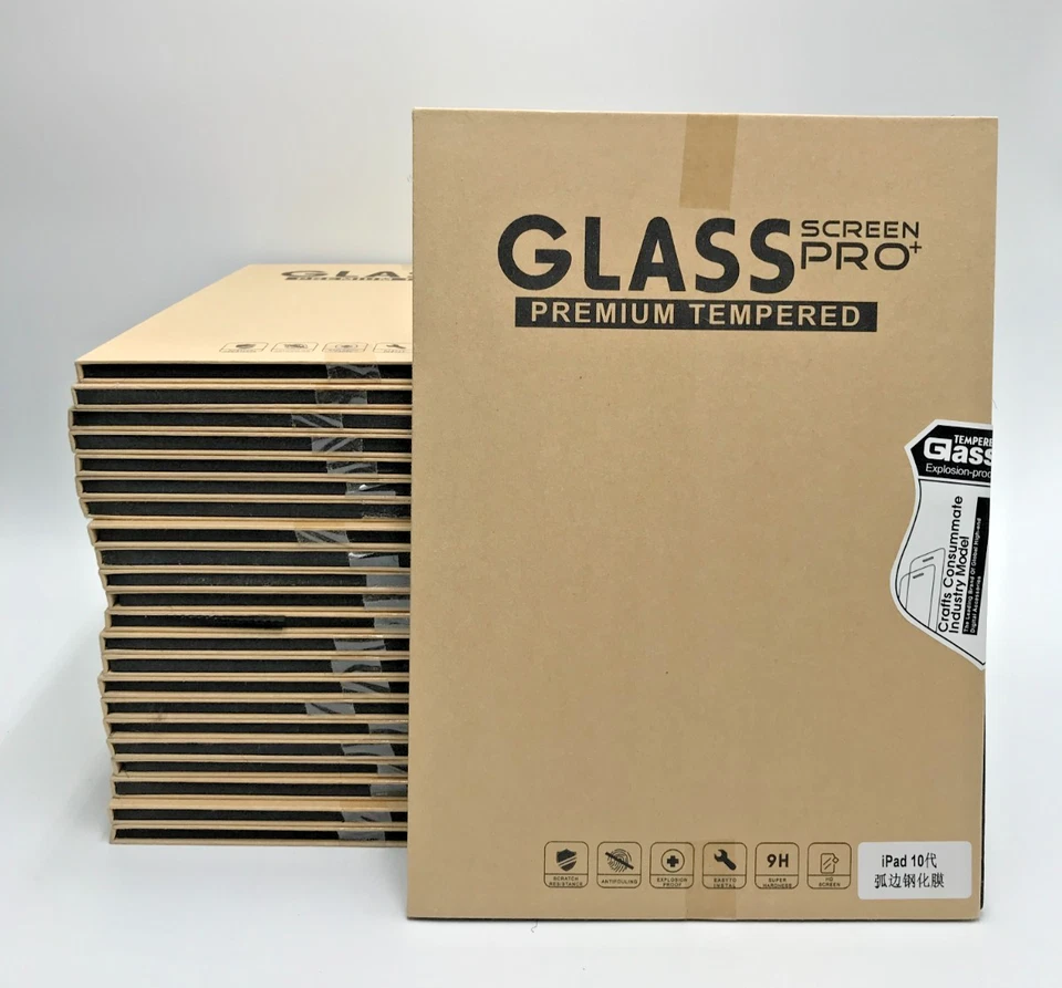 Lot of 33 Apple iPad 10.2 Case with Kick Stand & Tempered Glass  (C-100) - Image 2 of 4