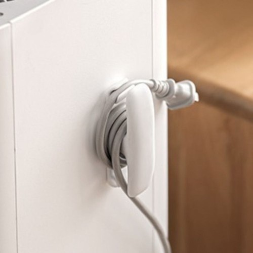 2 PCS Placement Rack Cord Wire Organizer Silicone Appliance Stand Home - Afbeelding 11 van 12