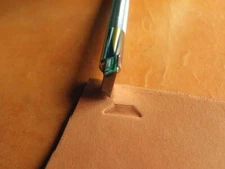 Stainless Steel leathercraft Leaf vein shadow Decorative pattern Stamp Tool LF-1