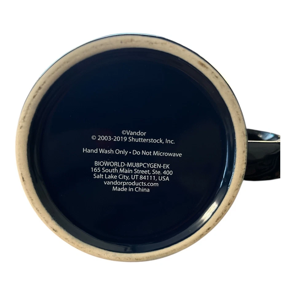 Taza reactiva al calor Vandor Celestial Sky | Tema espacial galaxia que cambia de color de 16 oz Foto 3 de 4