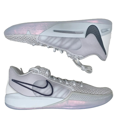 Nike Sabrina 1 Ionic Photon Dust White Sneakers Womens 5 Mens 3.5
