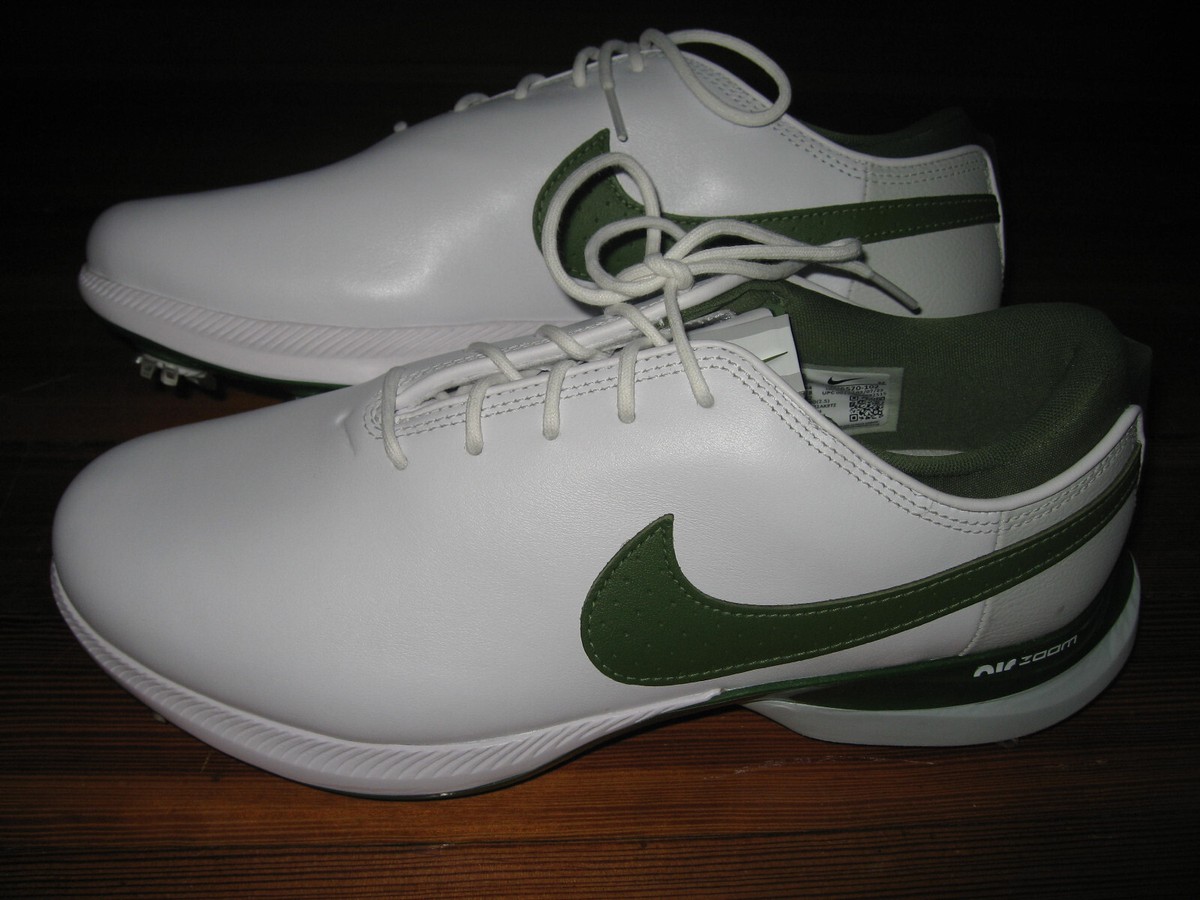 Nike Air Zoom Victory Tour 2 Golf White Treeline Shoes Men Size 10