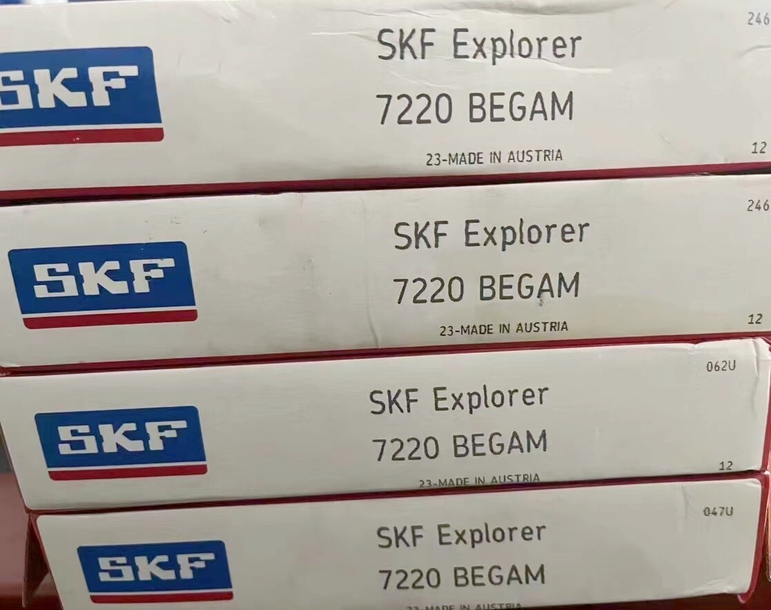 NEW SKF 7220 BEGAM single row angular contact ball bearing 1PCS #NN
