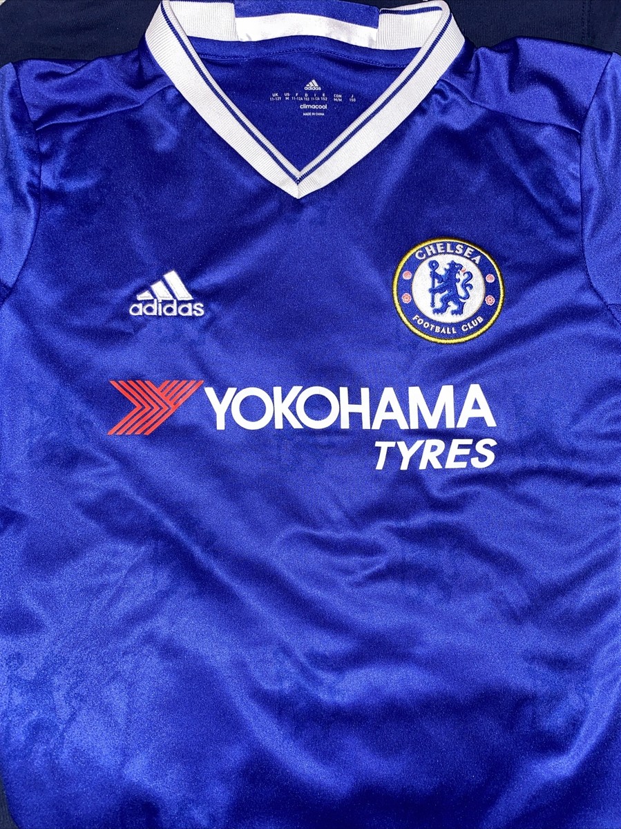 adidas Chelsea FC トレーナー 2007-08 Chelsea adidas CL 1/4 Zip Drill Top - 8/10 - (L)