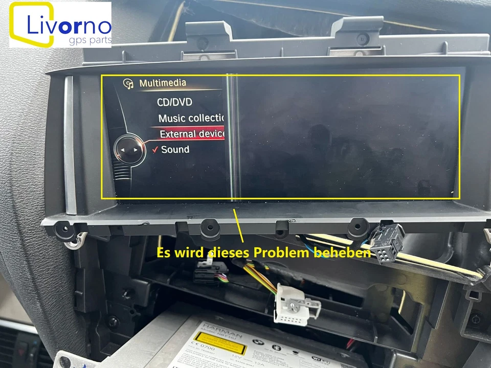 NEU BMW F25 F26 X3 X4 NBT EVO NAVI LCD DISPLAY ersatz teil ALPINE AL2566 - Bild 3 von 4