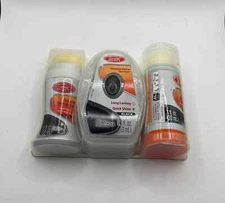 NEW Home Select Shoe REPAIR Care Kit BLACK shine +self shine shoe cream +sponge