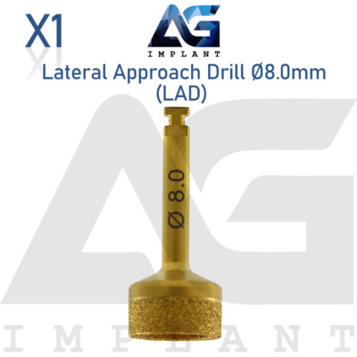 Lateral Approach Drill Sin us Lift Ø8.0mm Instrument Sur gical Dental 