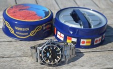 IMMERSION STENDARDO RARE COLOMBO 92 ENZO MAIORCA AUTOMATIC WATCH UHR MONTRE 40MM