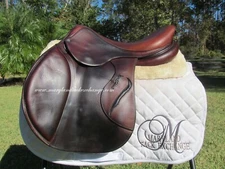 17" ANTARES CLASSIQUE ( INTEGRATED PANELS) close contact jumping saddle-2017