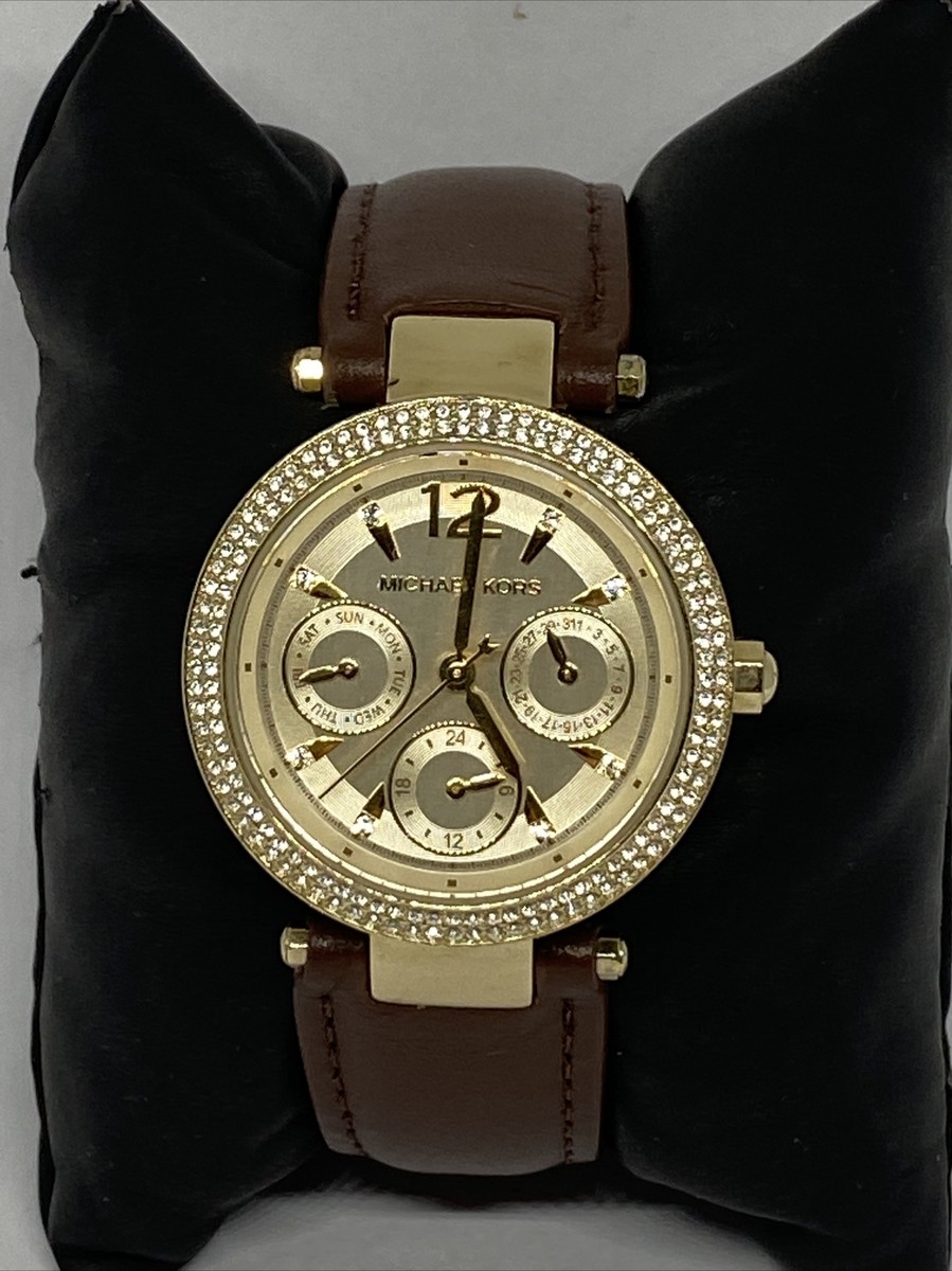 Michael Kors Gold Watch MK6351 Michael Kors Parker MK6351 Women Stainless Steel Analog Dial  main image 3