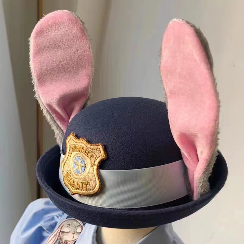 Authentic Zootopia Judy hat cap cosplay adult | eBay