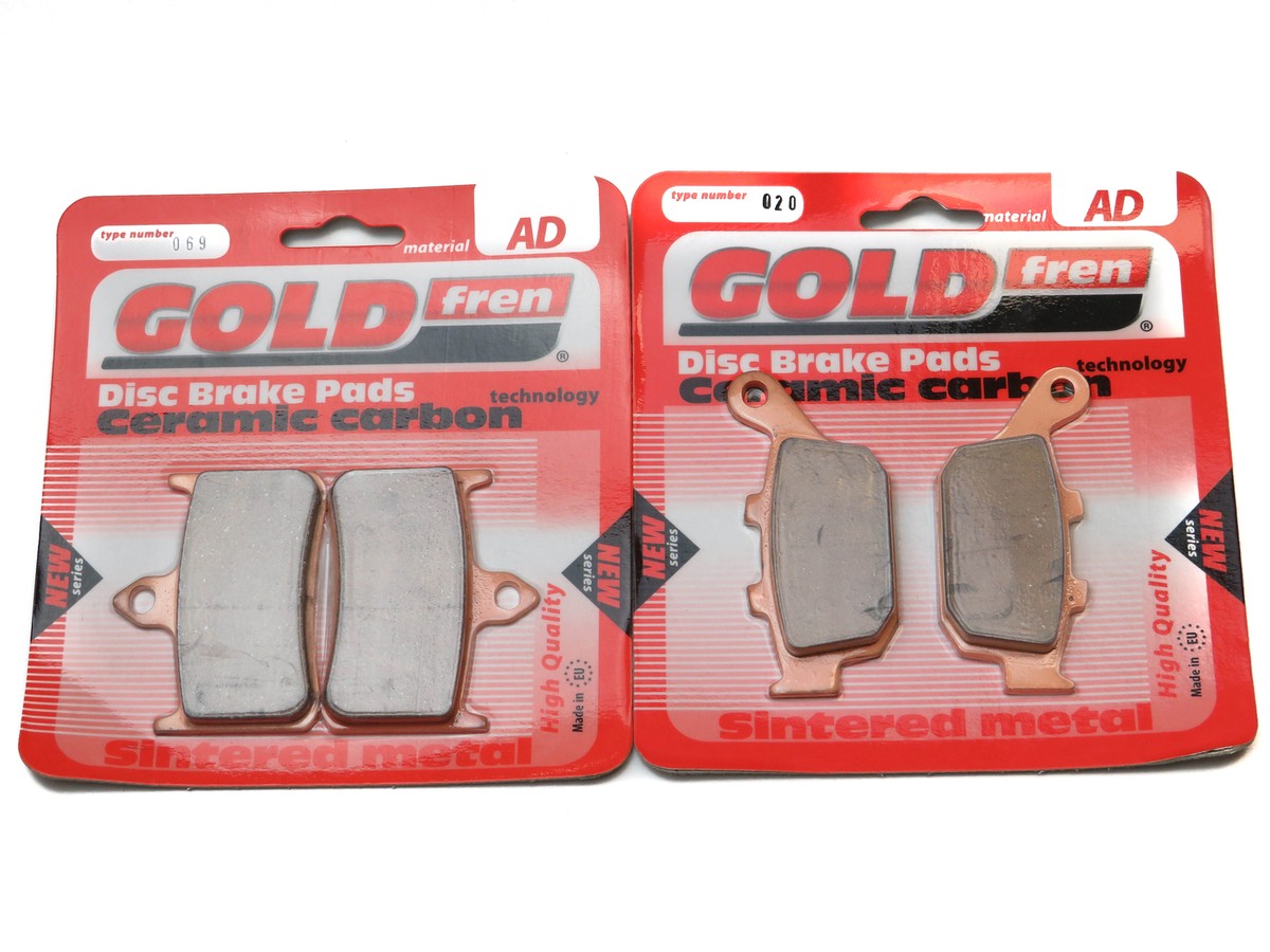 Brake Pads Front & Rear For Honda NT 400 Bros (NC25) | eBay UK