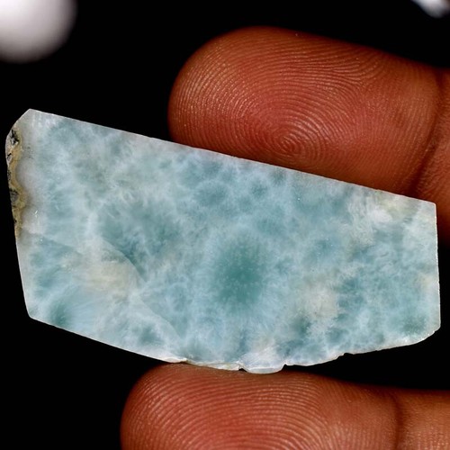 Larimar ( Pectolite) 100% Natural Sky Blue AAA Gemstones Rough 53.00Cts. - Picture 2 of 3