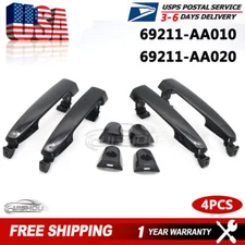 Set 4pcs Front Rear Left Right Door Handle For Toyota Corolla Matrix 2003-2008