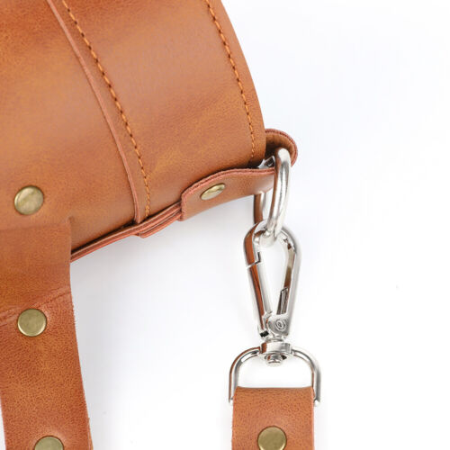 Archery Arrows Quiver Leather Back Holder Shoudler Bow BagTraditional Hunting - Picture 11 of 16