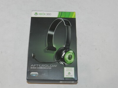 PDP Afterglow Wired Communicator Headset for Microsoft XBOX 360 System Tested