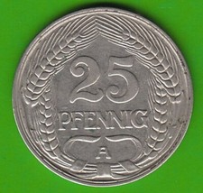 25 Pfennig 1910 A fast vz nswleipzig