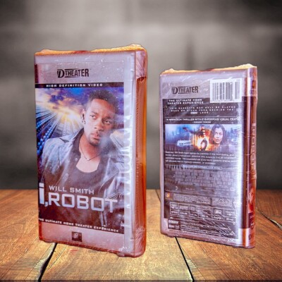 I, Robot  D-VHS D-Theater 1080i HD Tape - PERFECT - Unopened / Factory Sealed  