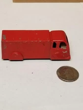 Vintage Goodee Metal Red Delivery Truck