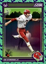 2024 Score-A-Treat #143 Jan Stenerud A-Treat - Green Bats Kansas City Chiefs
