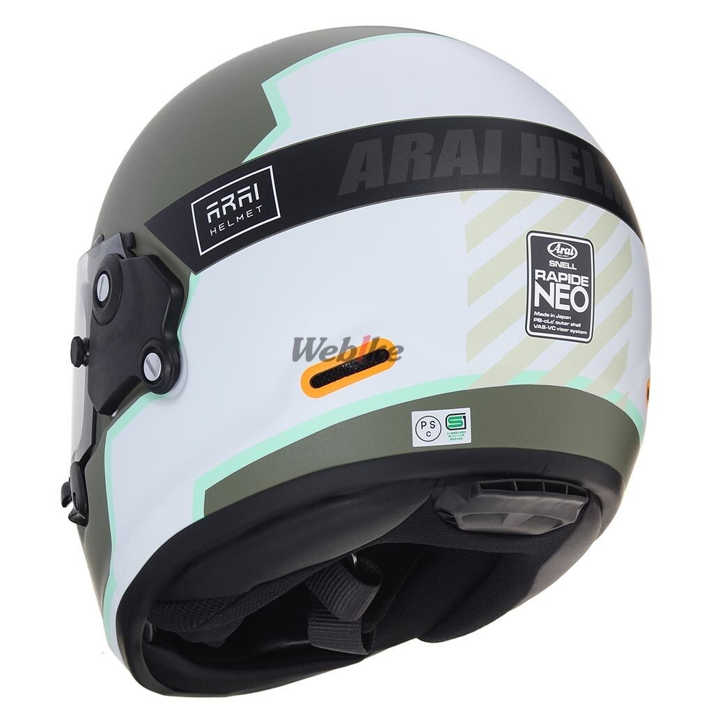 Arai Full face helmet RAPIDE-NEO OVERLAND Olive/Kaki Snell JAPAN