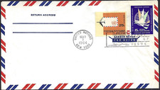 🍁Canada      UNITED NATIONS AIR MAIL        Fine  1964  Unaddressed Cover