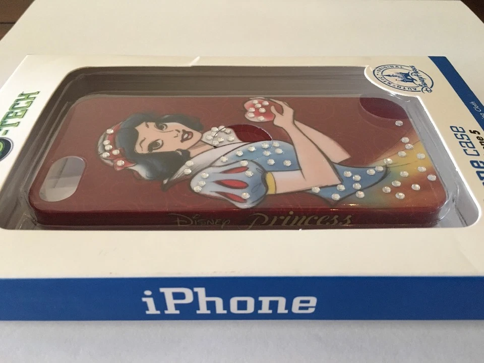 NUEVO PAQUETE ORIGINAL DISNEYPARKS FUNDA RÍGIDA BLANCA COMO LA NIEVE SOLO iPHONE 5 Foto 4 de 4