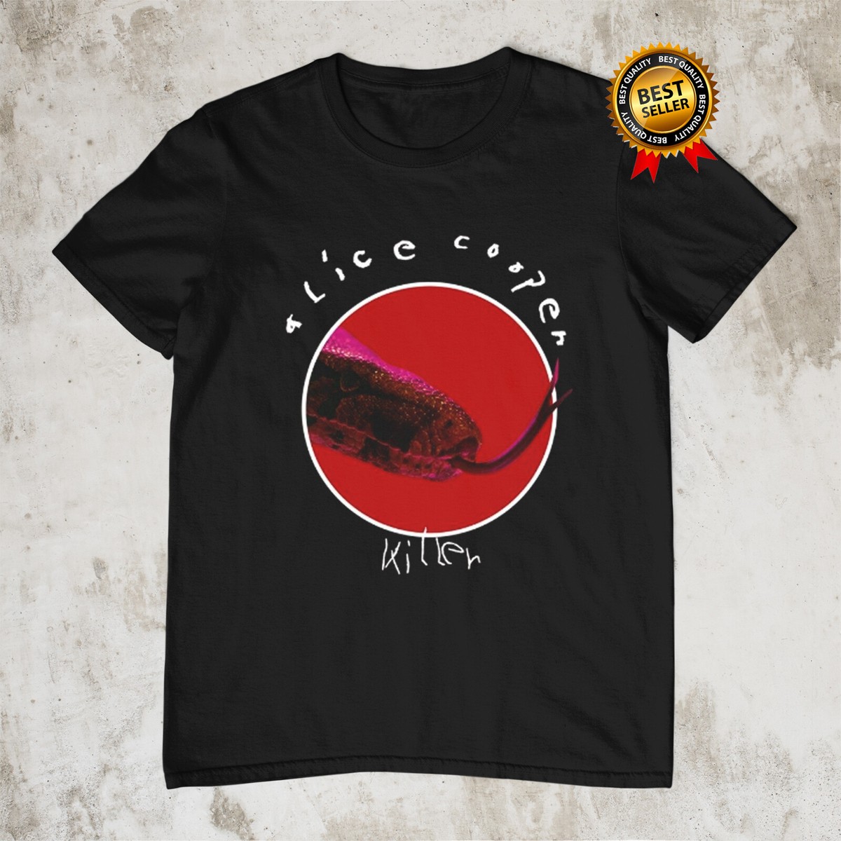 ALICE COOPER- Killer New Album Gift For Fan Black All Size T-Shirt 