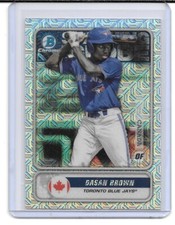 2020 Bowman Chrome Spanning the Globe MOJO #DB Dasan Brown RC