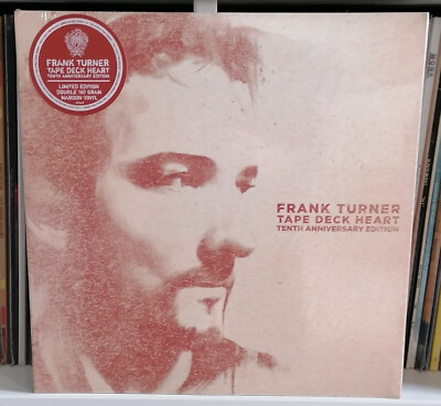 Frank Turner Tape Deck Heart Tenth Anniv. Edition RSD 2023 Maroon Double Vinyl