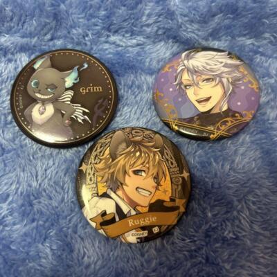 Twisted Wonderland Merchandise Bundle Badges Keychains Stands