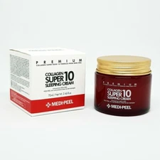 MEDI PEEL Collagen Super 10 Sleeping Cream 70ml Anti-Wrinkle K-Beauty