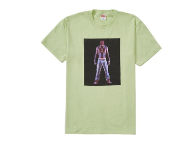 SUPREME SS20 TUPAC HOLOGRAM TEE PALE MINT XL AUTHENTIC NEW DOVER